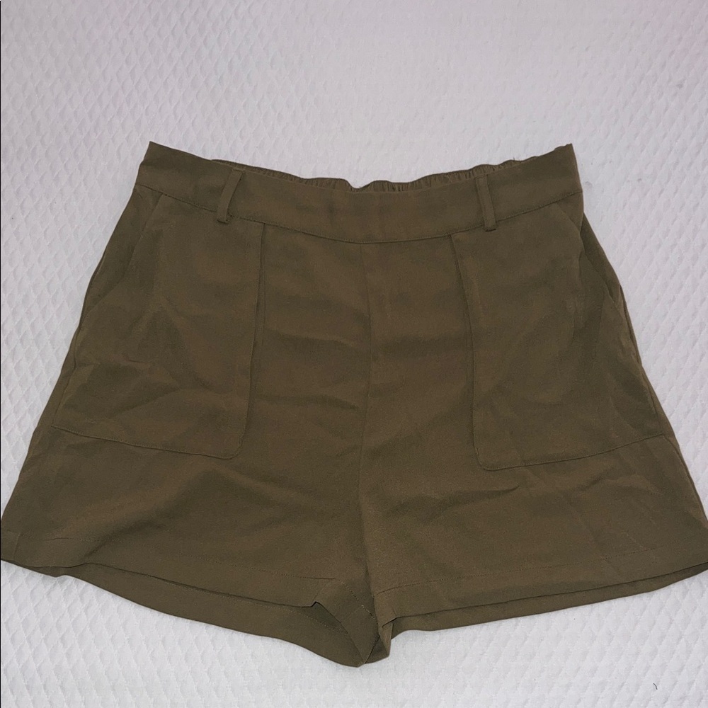 a new day Olive Women's Cargo Shorts